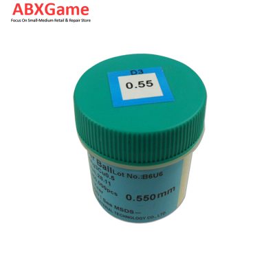 0.55mm BGA Reballing Solder Balls Lead-Free 250K