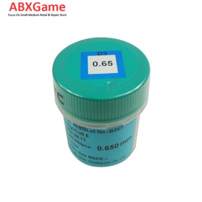 0.65mm BGA Reballing Solder Balls Lead-Free 250K