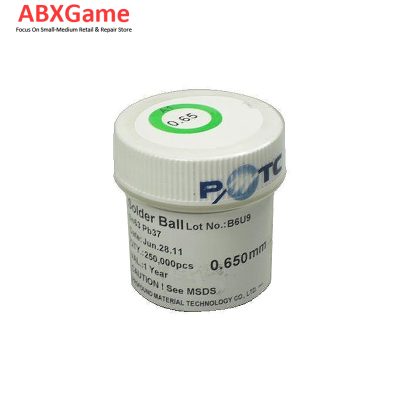 0.65mm BGA Reballing Solder Balls Leaded 250K