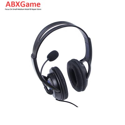 3.5mm Gaming Headset with Mic and Volume Control for PS4 Xbox One - Black