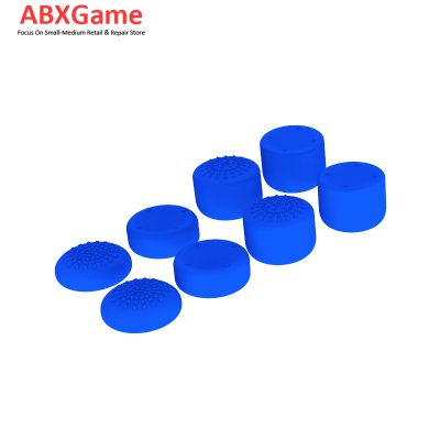 8Pcs Analog Stick Caps Set for PS5 Controller - Blue