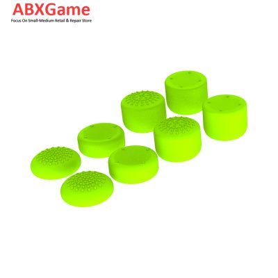 8Pcs Analog Stick Caps Set for PS5 Controller - Green