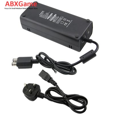 AC Adapter Power Supply 100-240V for Xbox 360 E - UK Plug