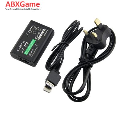 AC Adapter Power Supply with USB Cable for PS VITA 2000 - UK Plug