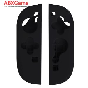 Anti-Slip Soft Silicone Skin Case for NS Nintendo Switch 2 Joy-Con Controller – Black
