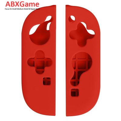 Anti-Slip Soft Silicone Skin Case for NS Nintendo Switch 2 Joy-Con Controller – Red