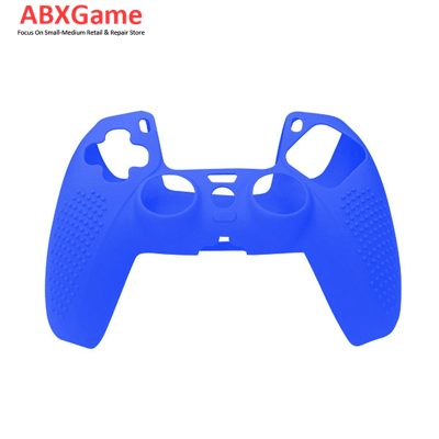 Anti-slip Design Silicone Protective Skin Case for PS5 Controller - Blue