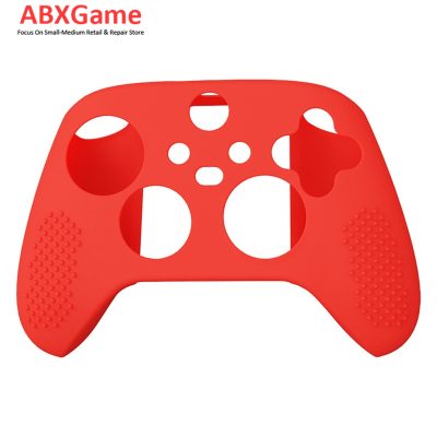 Anti-slip Design Silicone Protective Skin Case for Xbox Series X S Controller – Red