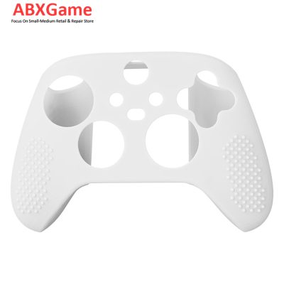 Anti-slip Design Silicone Protective Skin Case for Xbox Series X S Controller – White