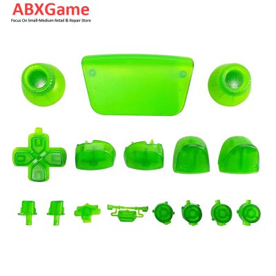 Full Button Set With Touchpad for PS5 Controller – Clear Green