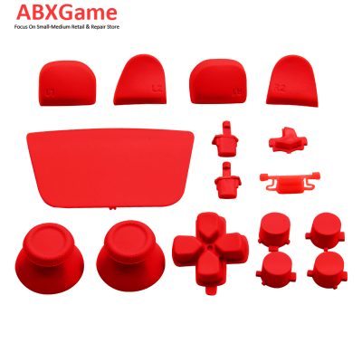 Full Button Set With Touchpad for PS5 Controller – Red