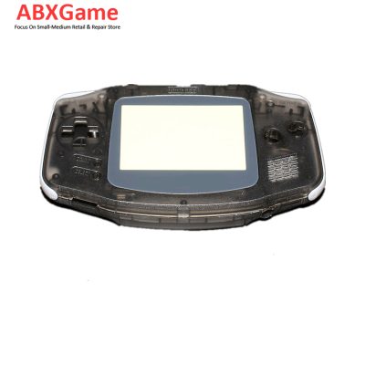 Full Housing Shell with Button Set For Nintendo GBA Game boy Advance - Clear Black