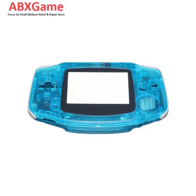Full Housing Shell with Button Set For Nintendo GBA Game boy Advance - Clear Blue