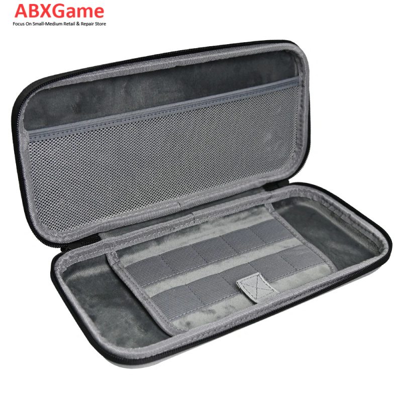Hard Carrying Case EVA Pouch With 10 Game Slots for NS Nintendo Switch 2 – Gray - Image 2