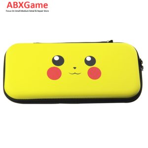 Hard Carrying Case EVA Pouch for NS Nintendo Switch – Pikachu Yellow