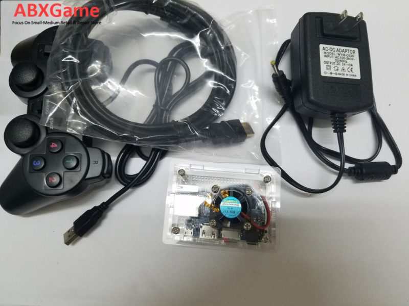 Mini Transparent Orange Pi Based Retro Games Emulation Retropie Console - 64GB - Image 2