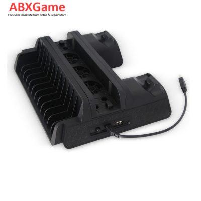 Multifunctional Cooling Stand with Controller Charging Dock for PS4/Slim/PRO