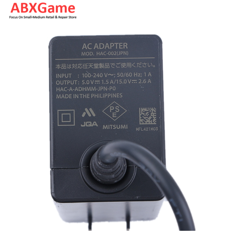 Original 110-220V Power Supply AC Adapter Type-C Quick Charger Cord for NS Nintendo Switch - US Plug - Image 2