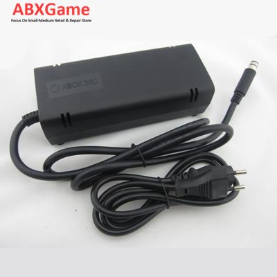 Original AC Adapter Power Supply 220V for Xbox 360 E - EU Plug (Refurbished)