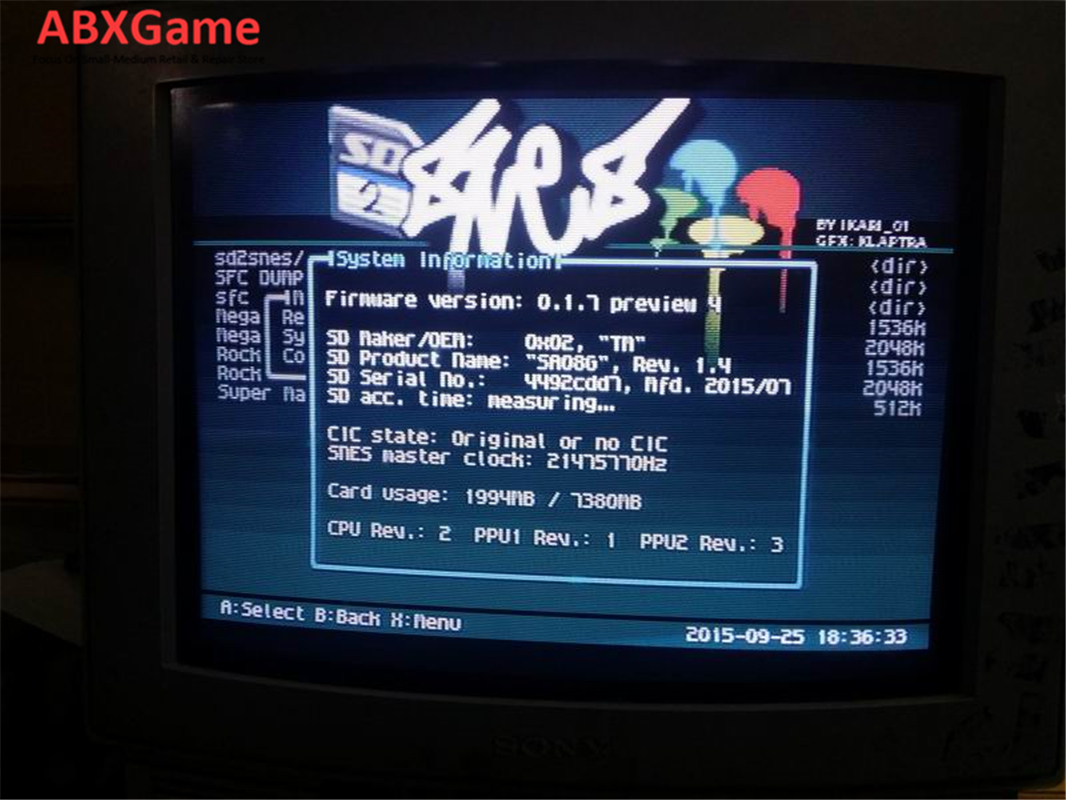 SD2SNES Flashcart REV F Version for Super Nintendo SFC SNES - Image 3