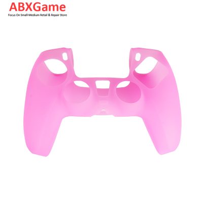 Silicone Protective Skin Case for PS5 Controller – Pink