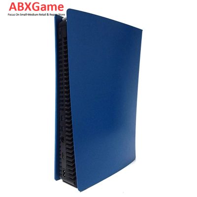 Skin Shell Case Cover Replacement Plate for PS5 Console Disc Digital Edition - Blue