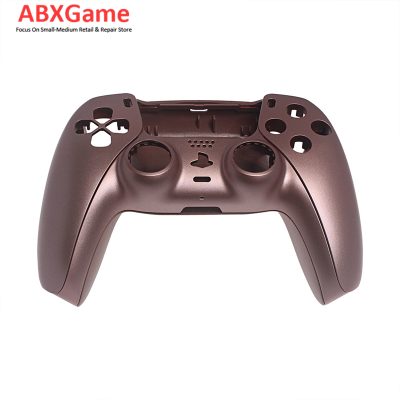Top Bottom & Face Trim Housing Shell Case for Playstation 5 PS5 DualSense Wireless Controller - Rose Gold