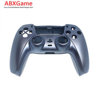 Top Bottom & Face Trim Housing Shell Case for Playstation 5 PS5 DualSense Wireless Controller - Titanium Blue