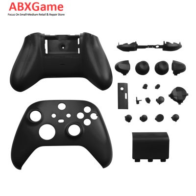 Top Bottom Shell Case With Full Button Set for Xbox Series X|S Controller – Black