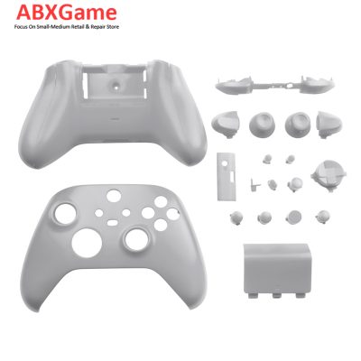 Top Bottom Shell Case With Full Button Set for Xbox Series X|S Controller – Gray