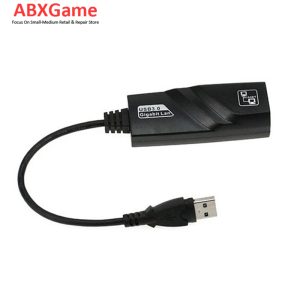 USB 3.0 to Ethernet RJ45 Network Adapter for Nintendo Switch