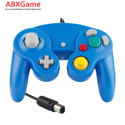 Wired Game Controller for Nintendo Gamecube NGC - Blue