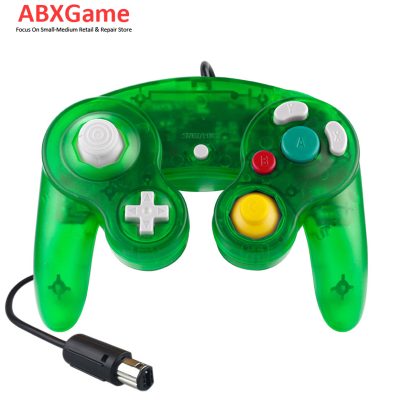 Wired Game Controller for Nintendo Gamecube NGC - Clear Green
