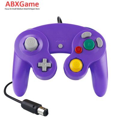 Wired Game Controller for Nintendo Gamecube NGC - Purple
