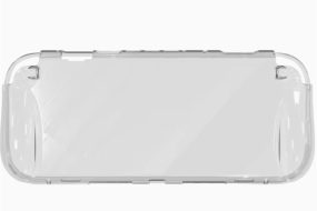 Shockproof Clear TPU Case Anti-Scratch Protective Cover for Nintendo Switch 2 - Clear Black